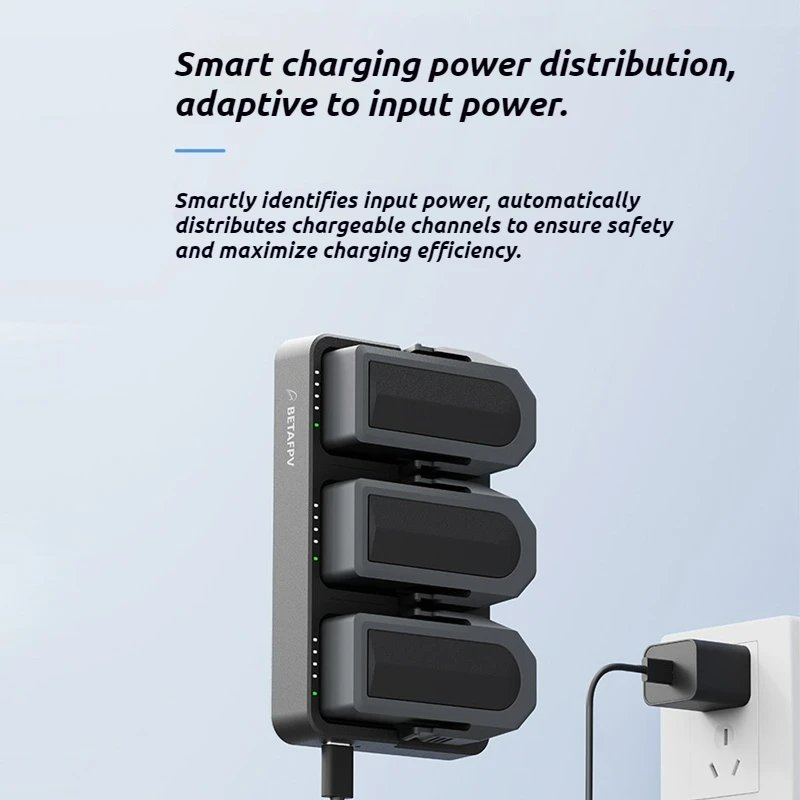 Chargeur intelligent Aquila20 USB-C 3 ports LiHV 8.7V pour drones