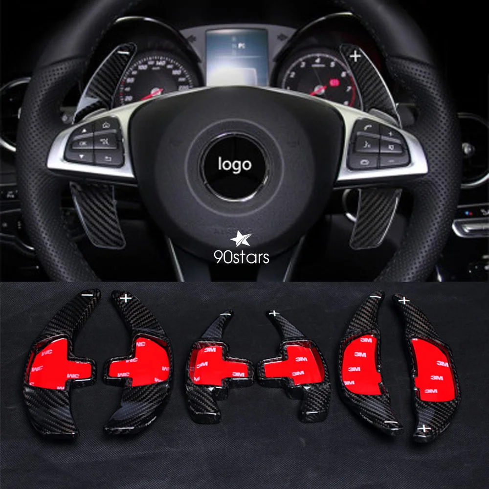 Estensioni Cambio Al Volante TTCR-II Per Mercedes Benz (non AMG) - Compatibile Con A, C, E, GLC, GLE E Altri Modelli 2015-2021