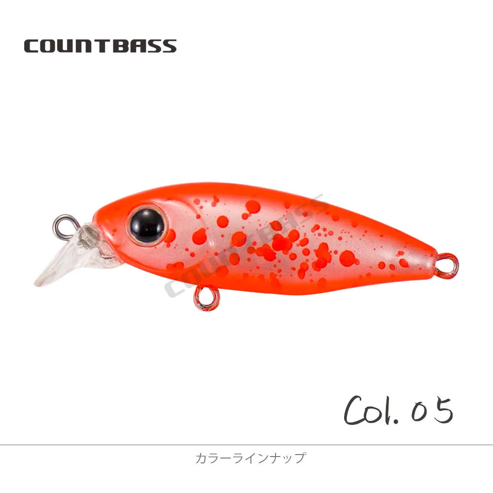 Count bass Sinking Minnow Hardbaits Fisch köder lockt Wobbler Kurbel köder Angler köder 45mm 4,1g – Detail 16