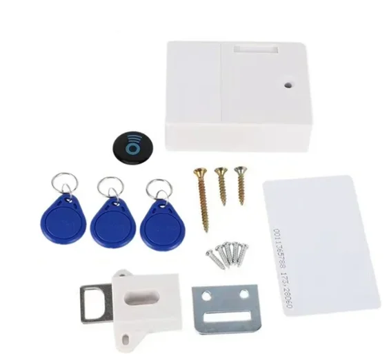 1 pcs/ lot  RFID Hidden Safety Digital Cabinet Lock/Electronic Drawer Locks Invisible Sensor Lock For Wardrobe Furniture