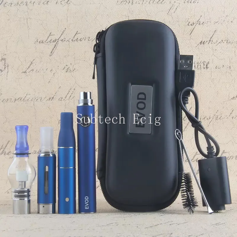 Elektronische Zigaretten 3 in 1 Vape Pen Kits Evod Batterie MT3 eliquid Globus Glas Wachs vor G5 trockene Kräuter Zerstäuber Vapor izer Rauch_S69f0165199e34a4887a00aa1b4765ad65