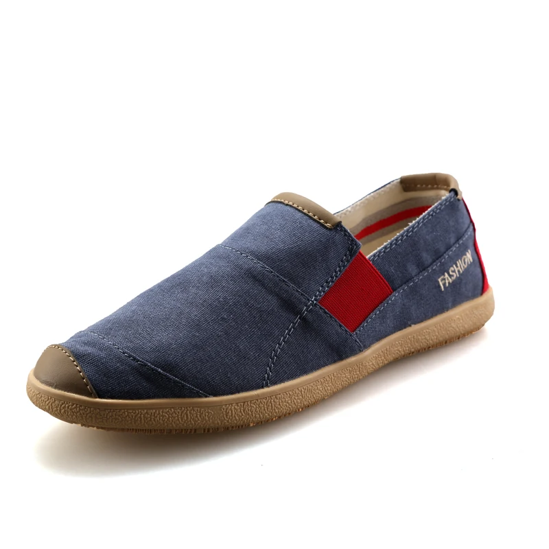 Summer Fashion Canvas Men's Casual Shoes Handmade Weaving Fisherman Shoes Fashion Casual Flat Espadrilles Driving Shoes Big Size 3