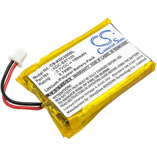 Barcode Scanner Battery For KOAMTAC 02-980-8680 KDC-BAT100 KOAMTAC