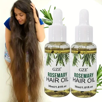 GZE Rosemary Oil For Hair Rosemary Scalp Hair Oil, All Type & Texture | Straight, Waves & Chemically Hairs Strengthens 6