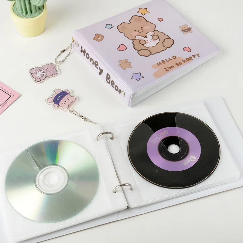 激レアキンプリCD DVD ケース入れ CD・DVD用不織布ケース（両面収納・5色ミックス）200-FCD008MXの