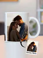 1pc Custom Photo Mug Personalized Coffee Mug with Photo Unique Gift for Anniversary Valentine's Housewarming Mother's Day 5