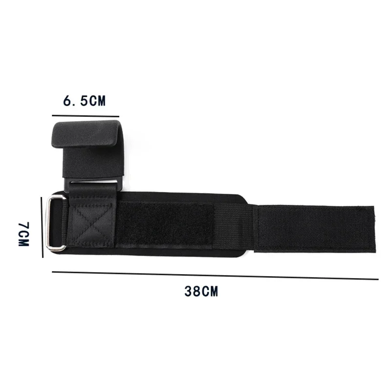 Weight Lifting Hook Grips Wrist Wraps Gym Hand-Bar Wrist Strap Fitness Hook Weight Strap Pull-Ups Power Lift Gloves 2/1PC weightlifting straps