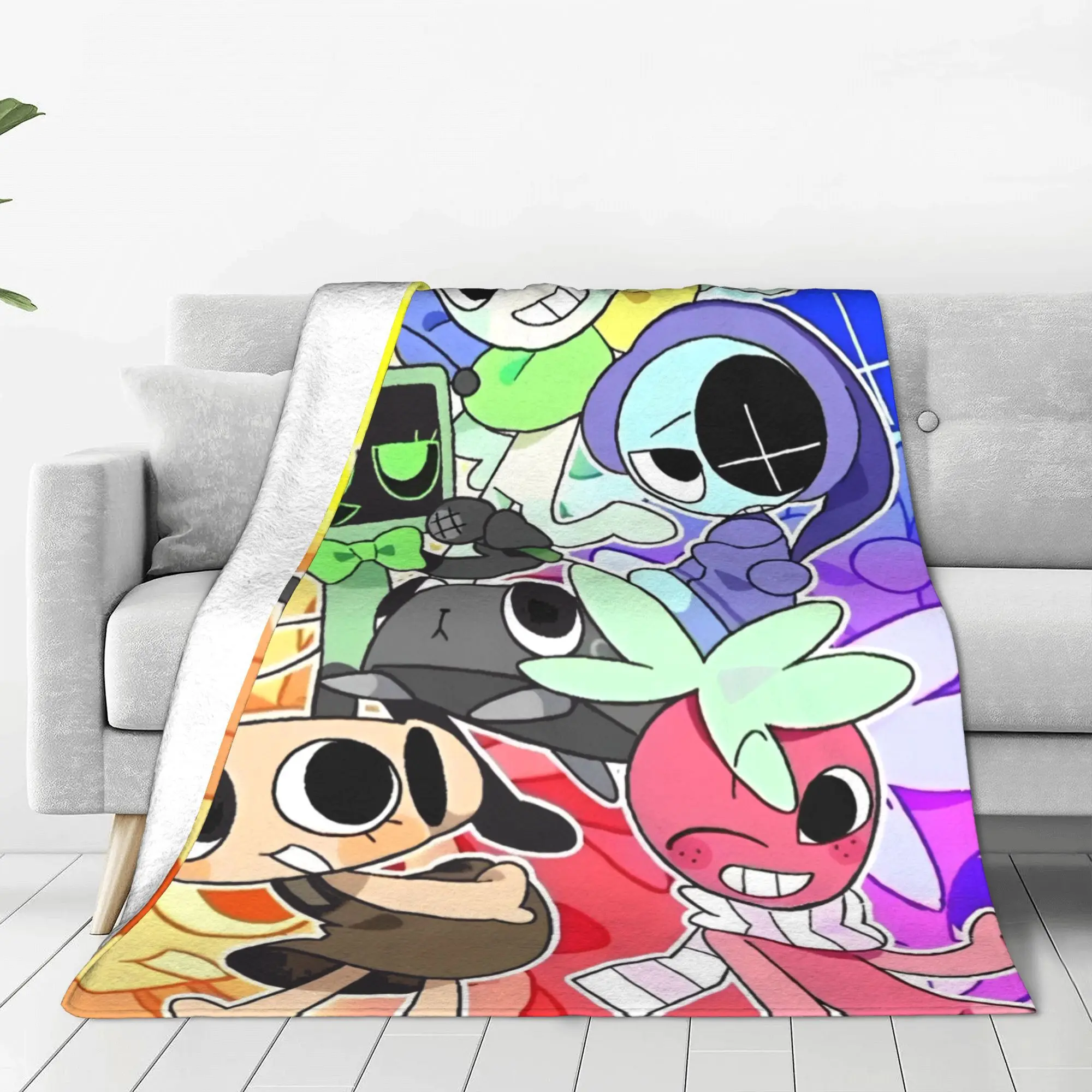 Dandy's World Blanket  Flannel Funny Warm Throw Blankets for Home Summer 2