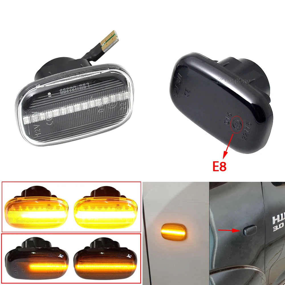 Juego De Luces Direccionales Delanteras Para Toyota Corolla KE20, KE25, KE26, TE21, TE28 - 4 Bombillas