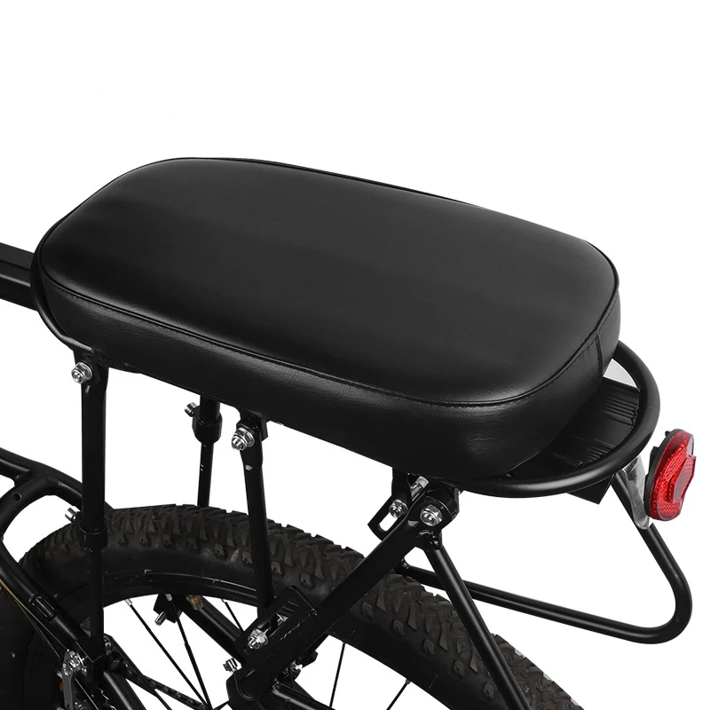 

Mountain Bike Rear Cushion Can Be Manned Rear Seat Electric Bicycle Accessories Soft Seat Children's Rear Seat Dropshipping