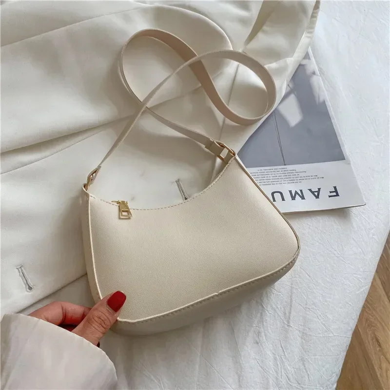Crossbody Bags for Women Large Capacity Luxury Handbags Purse Solid Color Shoulder Bags Female Casual Travel Vintage Hobos Bag 8
