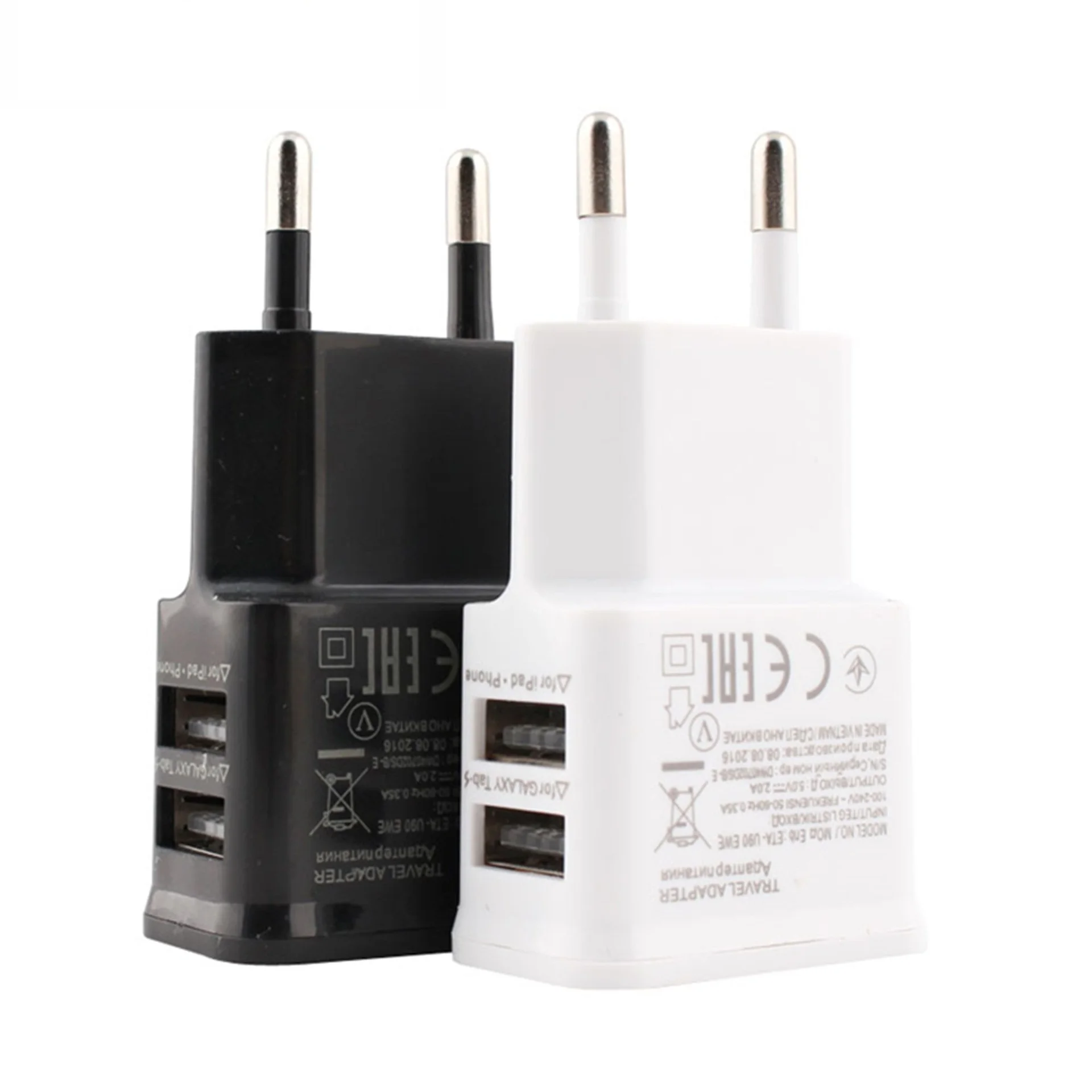 5VPortableDualUSBPowerAdapterMobilePhoneChargerElectrical