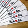 White Cotton Face Towel Hand Towel Bath Towel Hotel SPA Club Sauna Beauty Salon Free Custom Embroidery Beautiful LOGO its Name 2