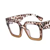 Rice Nails Big Frame Clear Lens Glasses Oversize Square Myopia Nerd Spectacles Degree -0.5 -1.0 -2.0 -3.0 -4.0 to -6.0 3