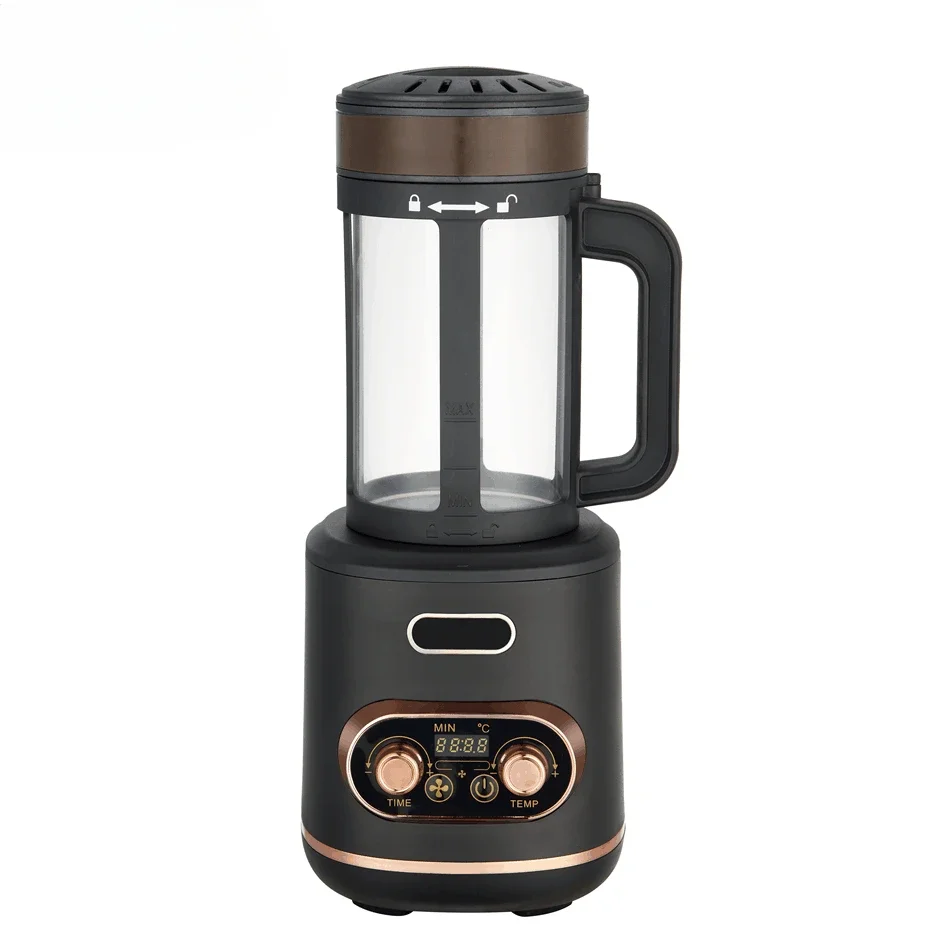 Adjustable Temperature Electric Coffee Roaster Machine Hot Air Coffee Bean Roaster With Led Display