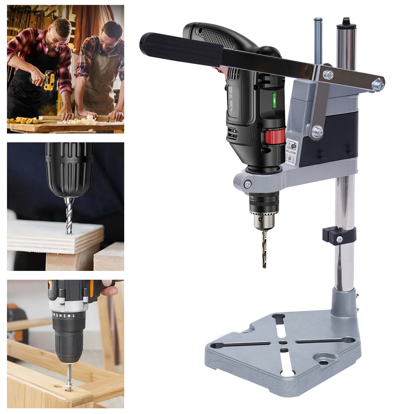 electric power drill press stand table for drill workbench repair tool clamp for drilling collet table 0 90 degrees Floor Drill Press Stand Table for Drill Workbench Repair Tool Clamp for Drilling Collet,drill Press Table