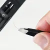 Tweezers Set 3pcs Premium Stainless Steel Eyebrow Precision Sharp Tip Tweezers for Body Ingrown and Facial Hair Removal 6