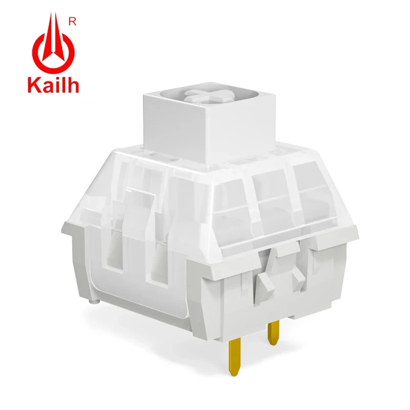 Kailh-Joli RVB pour clavier mécanique, boîte de diversification, bleu marine, royal, blanc, rouge, marron, compatible avec aucun commutateur MX, bricolage, vente en gros