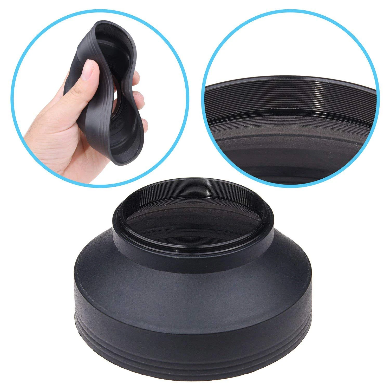 Camera Hot Shoe Cover 6pcs Protector Cap For Canon Nikon Panasonic Fujifilm Olympus Pentax Sigma - K&F Concept - Foto 4
