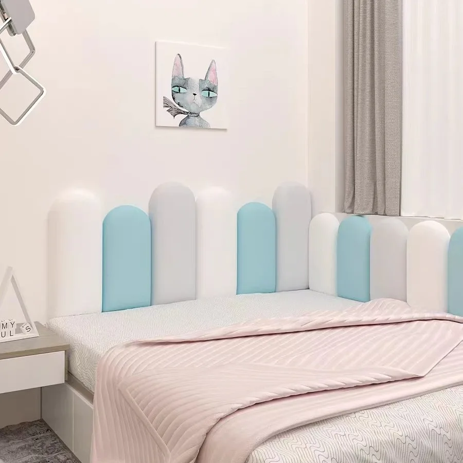 3D weiche Wanda uf kleber für Kinderzimmer selbst klebende ivetatami Wanda uf kleber Schlafzimmer Nacht bett Antik ollisions kissen gepolsterte Wand platte