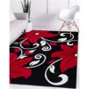 Modern Red Floral Carpet for Living Room Luxury Home Decorations Coffee Table Large Area Rugs Kitchen Bedrooms Floor Mat 1