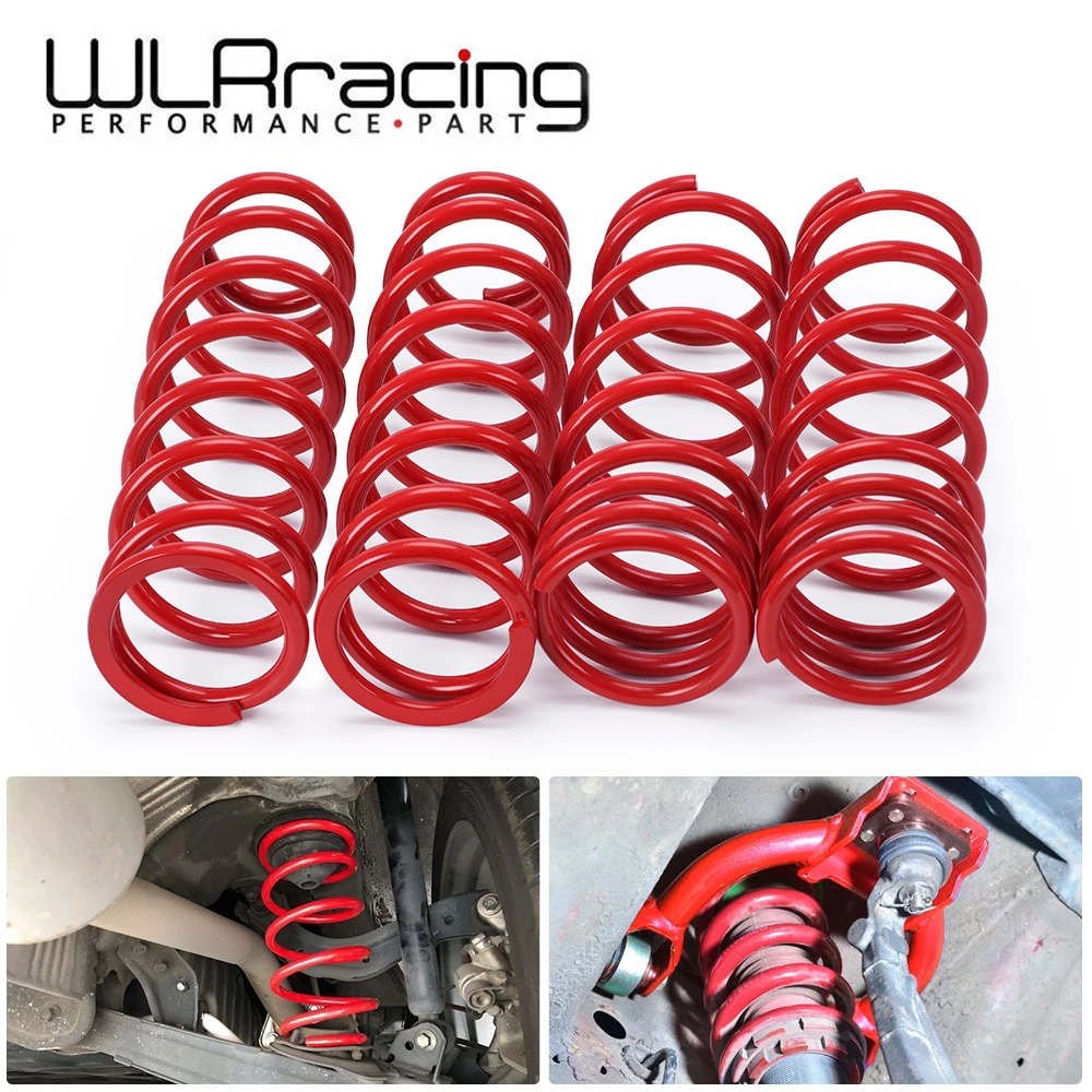4pcs Red Coilover Coil Lowering Springs Kit For 88-00 Honda Civic Ef Eg Ek  Ek3 Wlr-th10r - Shock Absorber Parts - AliExpress