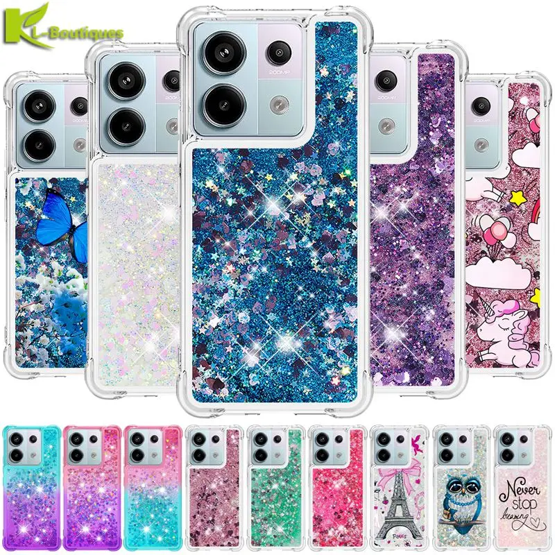 Glitter Dynamic Liquid Phone Case