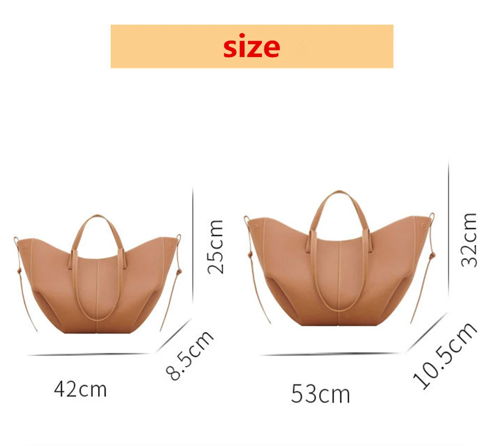 여성용 소가죽 디자이너 토트 핸드백, 핸드백 가죽 만두백, 카멜 숄더백, 2024 신상 