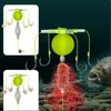 Fishing Bait Cage Set with Carbon Steel String Hooks Anti Winding Float Group Feeder Sinker Complete FishingTackle 3#5/7/9/11/13 2