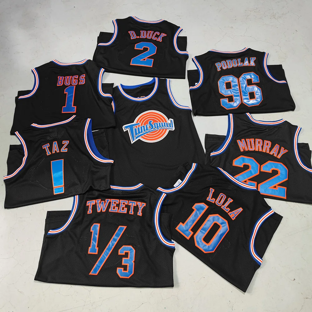 Basketball Jerseys For Men Halloween Party Trillest Space Jam