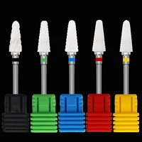 Eco Economy Conical ceramic Milling Cutter For Manicure nail drill bits  Pedicure Milling Cutter 1