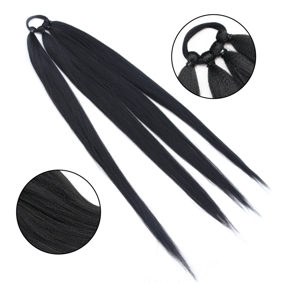 26 Cal kucyk rozszerzenia syntetyczne bokserskie warkocze