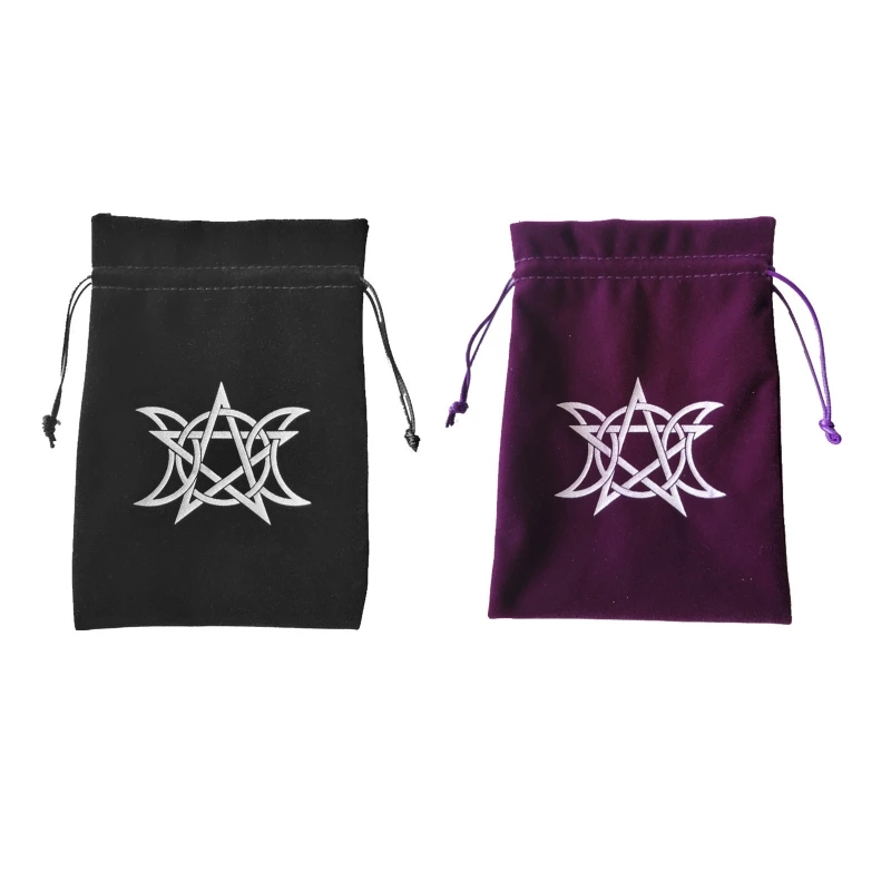

Card Storage Bag Board Game Card Drawstring Witch Package Jewelry Storage Bag