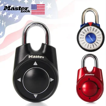 Master Lock 1500ID Direction Lock Combination Locker Padlock Suitable for Gym and School Anti-theft Hardware Lock 1
