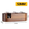 53mm Walnut-1piece