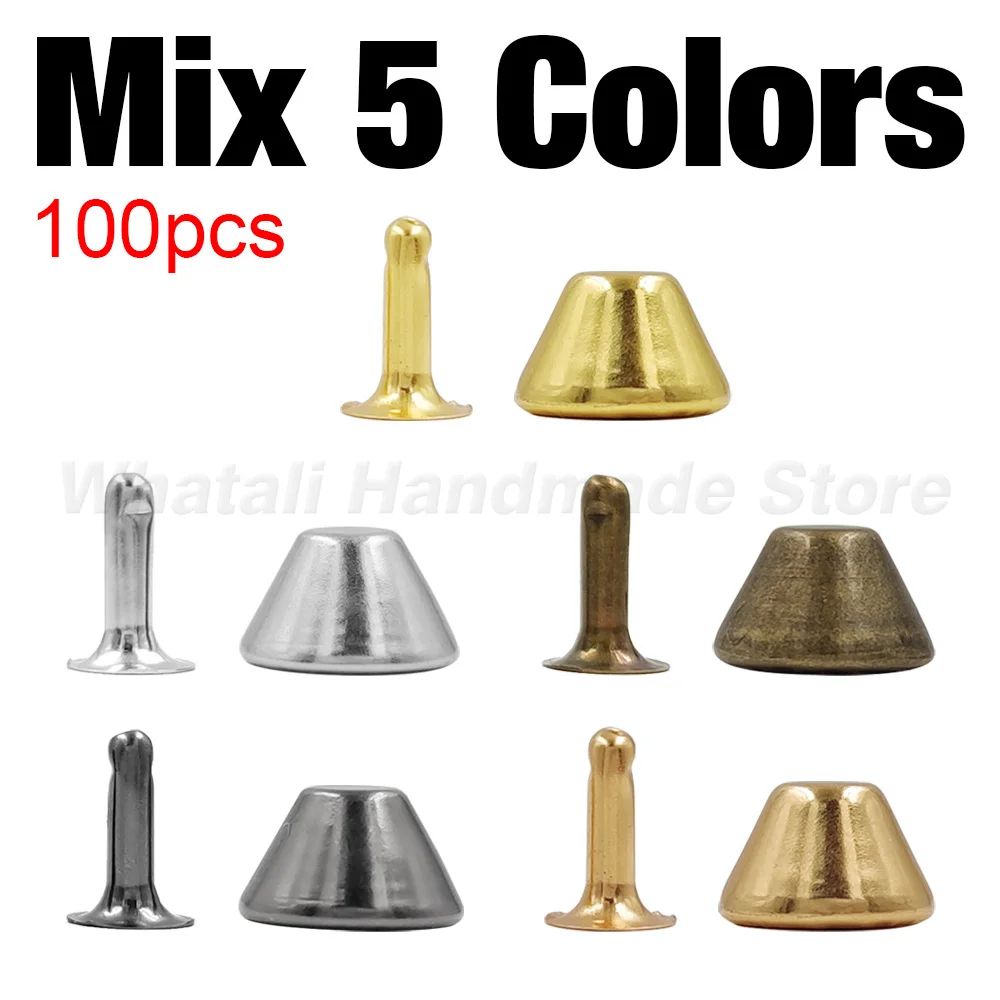 100pcs Mix 5 Colors