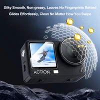 Silicone Camera Lens Dust Cover For DJI OSMO Action 6 4 5 Pro Tempered Film Protection Storage Bag For Action 5 4 6 Accessory - Image 6