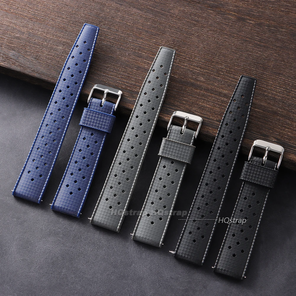 Tropical Waterproof Silicone Quick Release Watch Strap - Universal Wristband