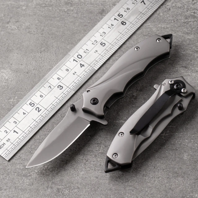 Mini llavero plegable 3Cr13Mov, cuchillo táctico militar de alta dureza  para acampar, papelería de bolsillo, Profesional - AliExpress