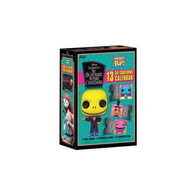 Funko Pop - Advent Calendar Nightmare Before Christmas Blacklight Funko -  AliExpress