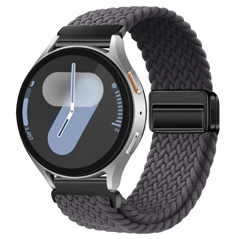 Braided Nylon Magnetic Bracelet Strap - 20mm/22mm