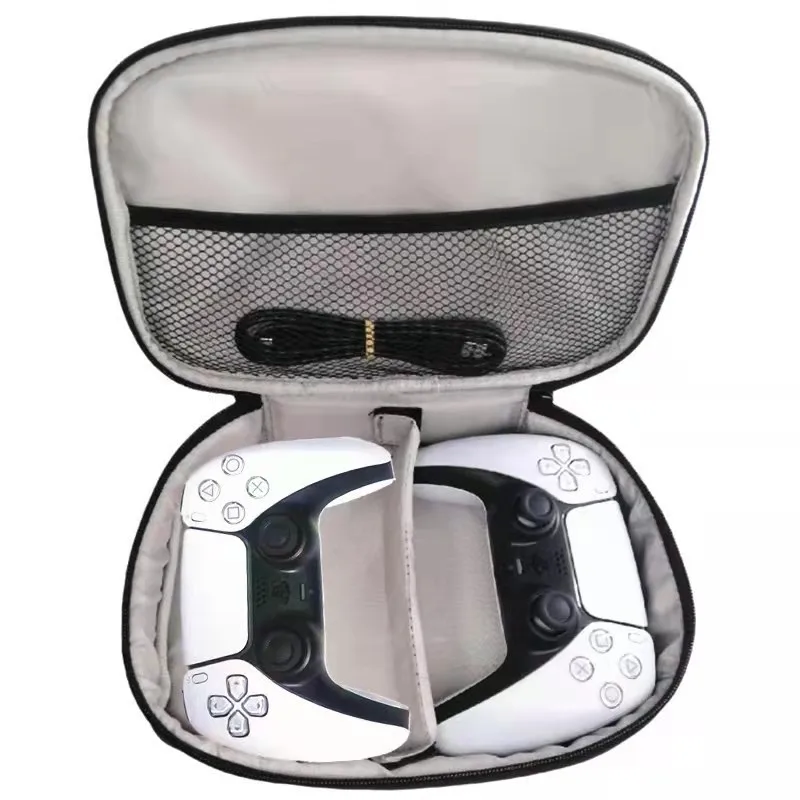 Custodia Portatile Per Controller Ps5 Borsa Resistente All'Acqua Antiurto Per Playstation 5 Dual-Sense Game-Pad Nero