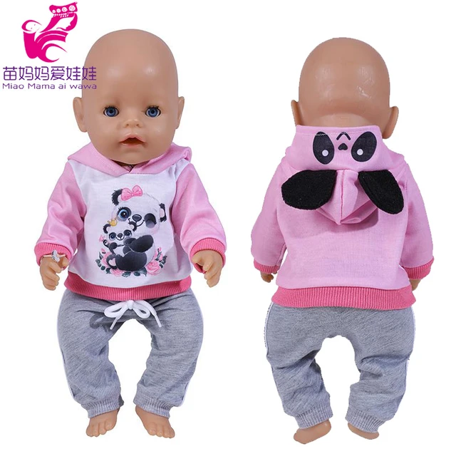 Roupa Para Boneca Bebê Reborn Com Casaco Panda com o Melhor Preço é no Zoom