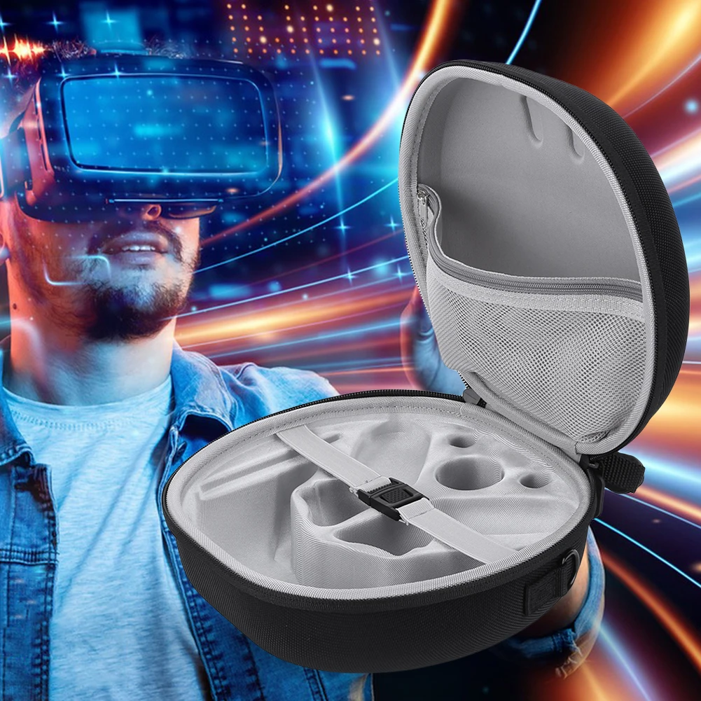 Protective Case Portable Organizer Bag Shockproof Anti-Scratch With Shoulder Strap for Meta Quest3 VR Glasses Accessories