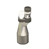 Portable 12x32 Mini Monocular Telescope Silver High Definition Corner Shape Metal Optical Monoculars for Outdoor Camping Travel 5