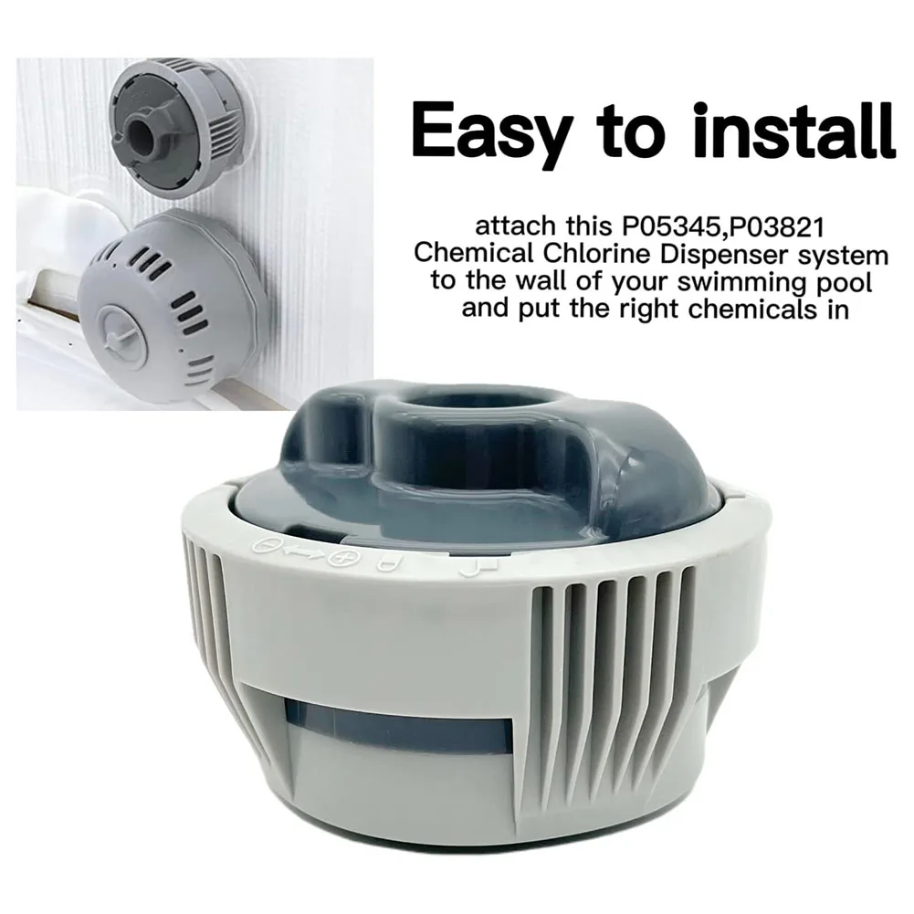 Systeem voor chemische dispenser, P05345 P03821 Vervanging voor chemische zwembaddispenser voor Lay Z Spa Hot Tub Spa