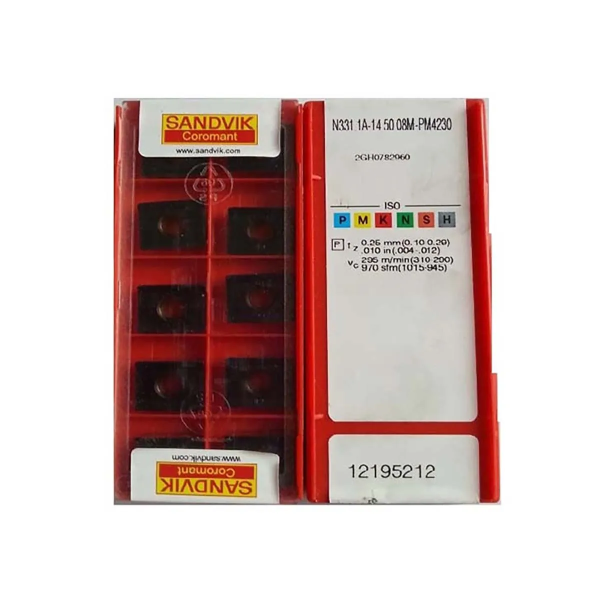 

Sandvik Coromant 100% оригинальный N331.1A 145008M PM 4230 безопасный токарный станок с ЧПУ Фрезерный инструмент карбидные фрезерные вставки