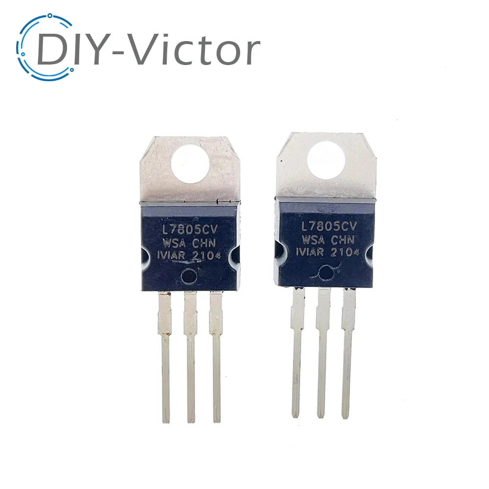 L7805CV LM7805 L7805 7805 Voltage Regulator IC 5V TO-220 10pcs