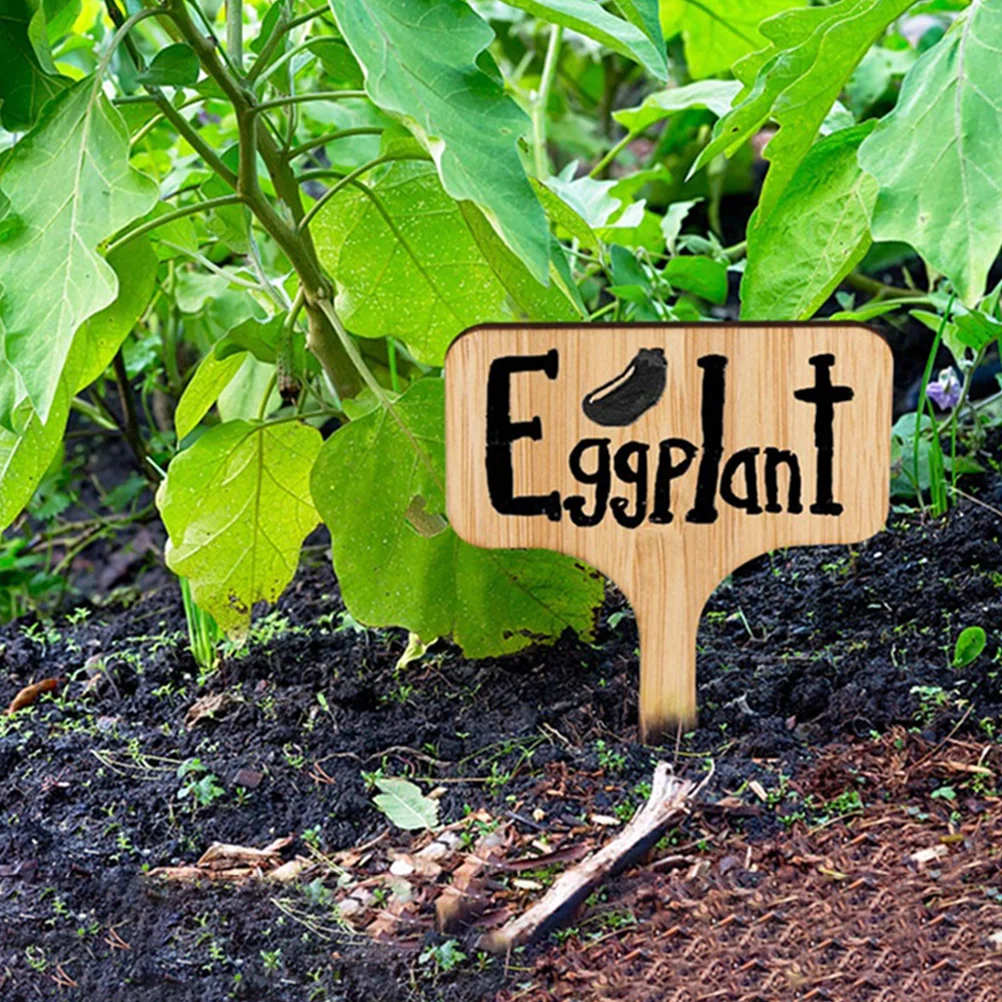 

60 Pcs Plant Label Plants Garden Supplies Wood Labels Gifts for Gardeners Woman Nursery