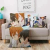 S-Sasaki and MiyanoS Pillow Covers Cartoon Sofa Decorative Home Double-sided Printing Short Plush Cute Cushion Cover 2
